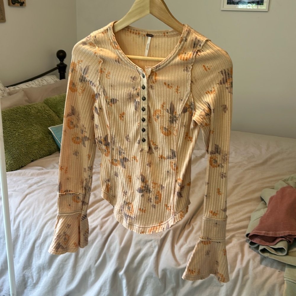 Free People flared long sleeve